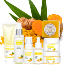 Organic Turmeric Korean Face Skin Care Gift Set